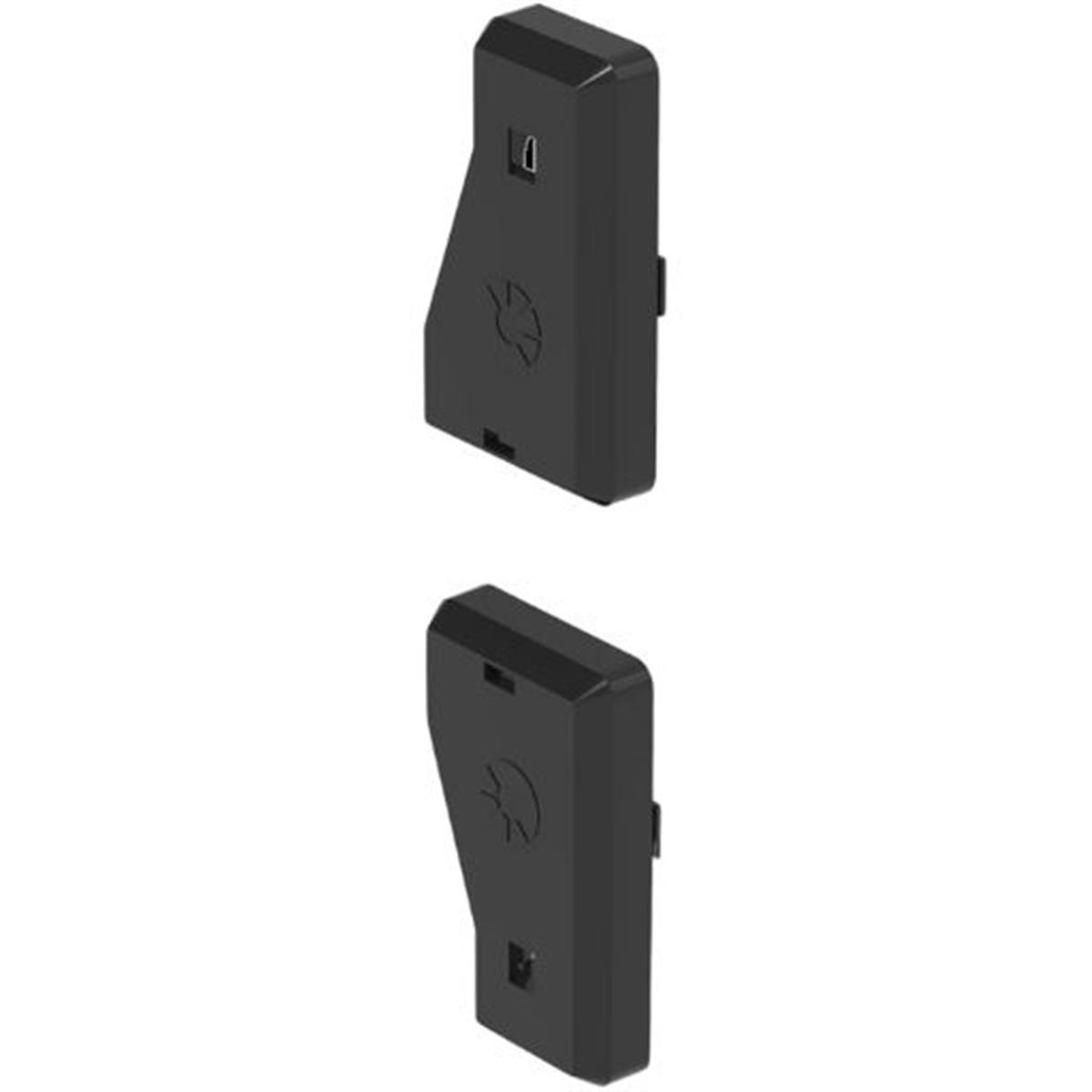 Nova Tri Rail End caps (set of 2) - Black